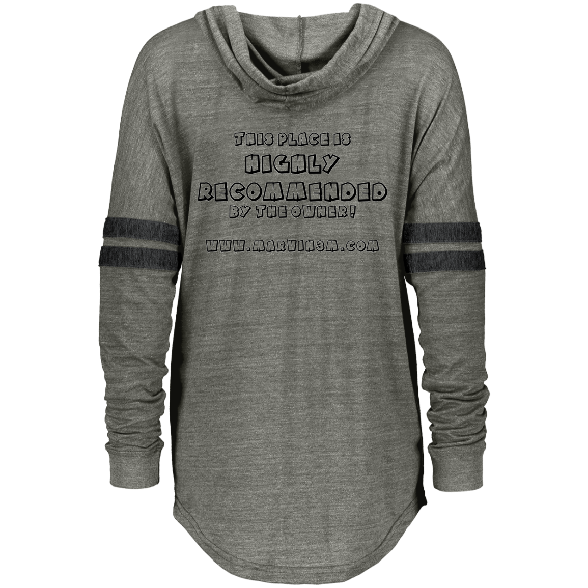 229390 Ladies Hooded Low Key Pullover