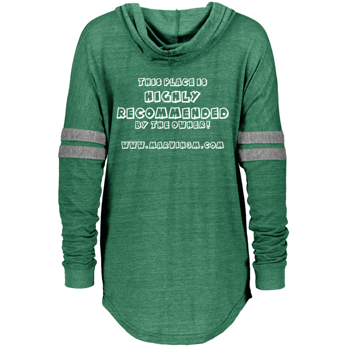 229390 Ladies Hooded Low Key Pullover