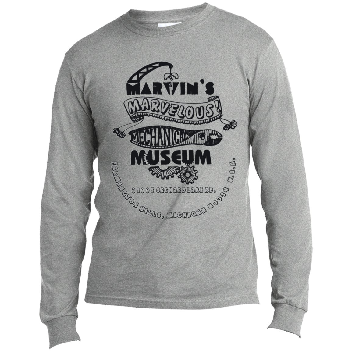 USA100LS Long Sleeve Made in the US T-Shirt