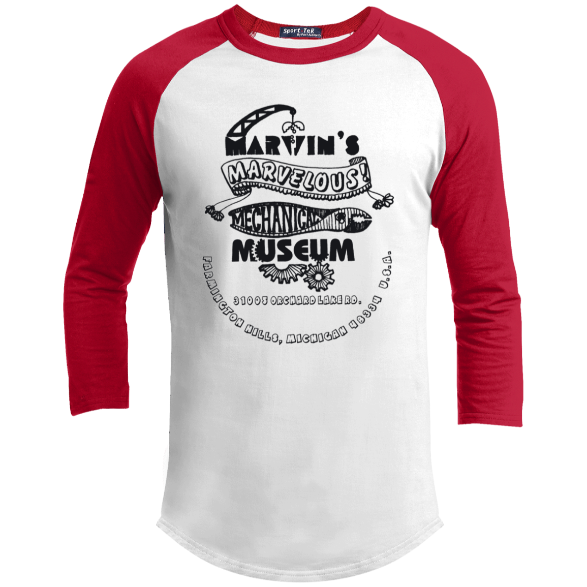 YT200 Youth 3/4 Raglan Sleeve Shirt