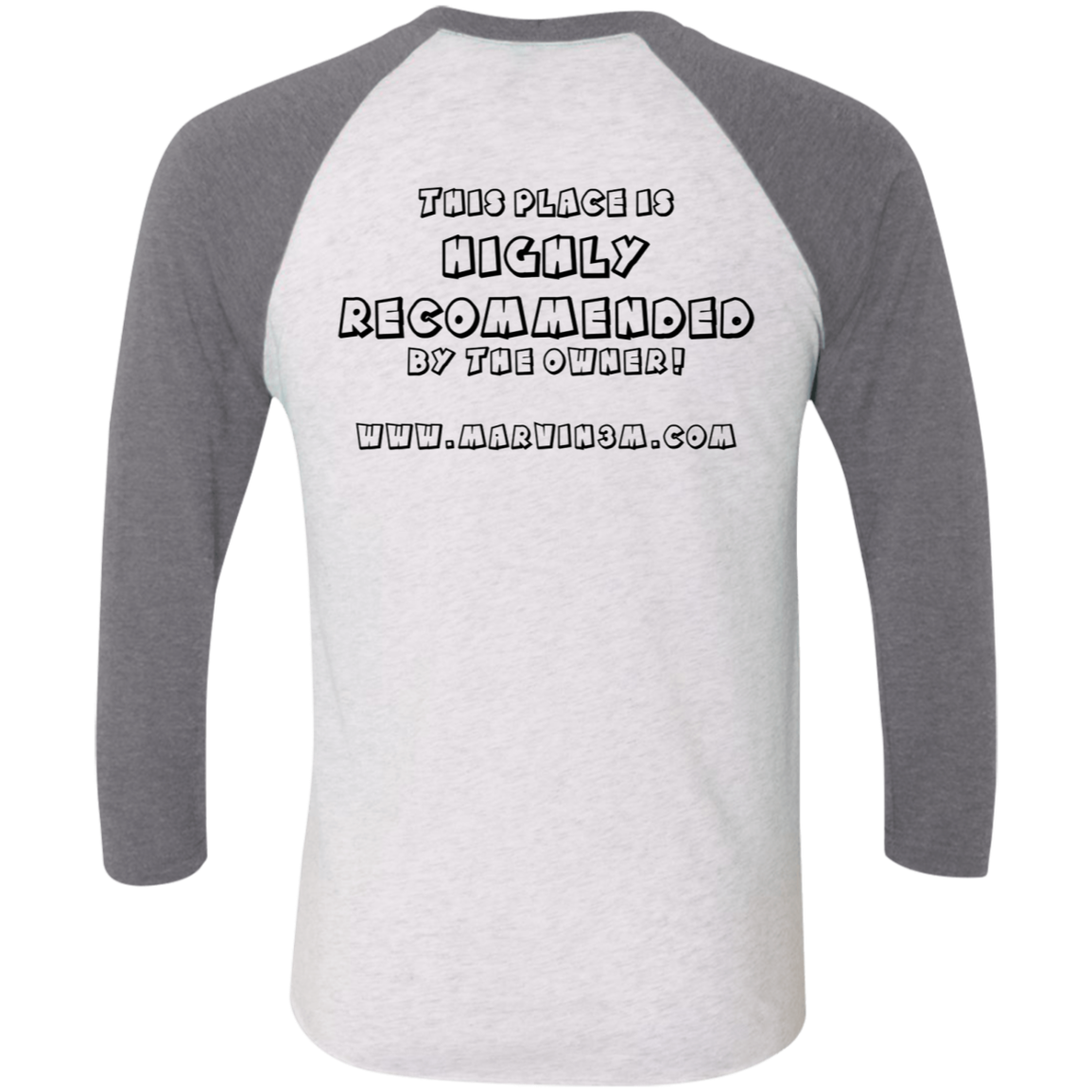 NL6051 Tri-Blend 3/4 Sleeve Raglan T-Shirt