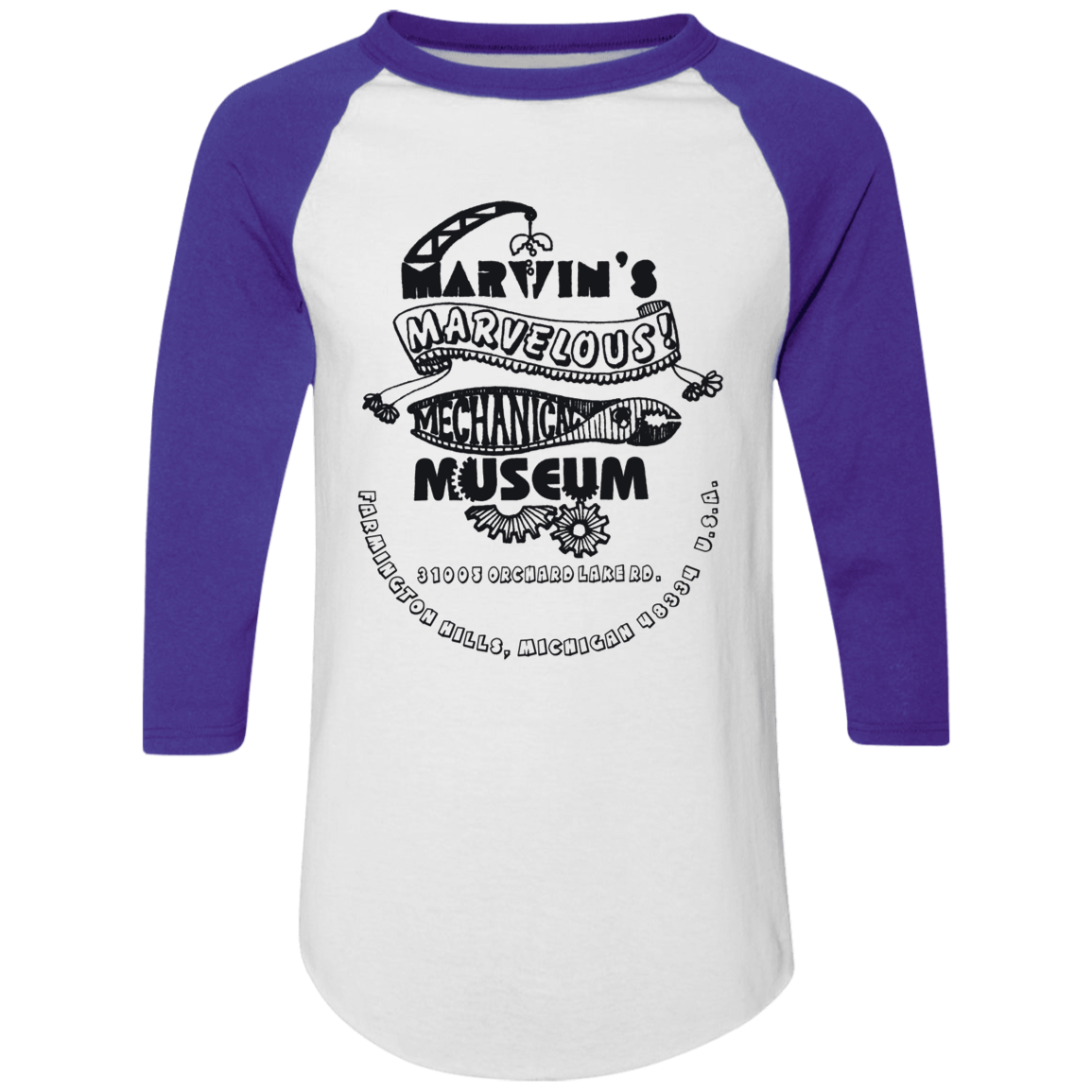 4420 Colorblock Raglan Jersey