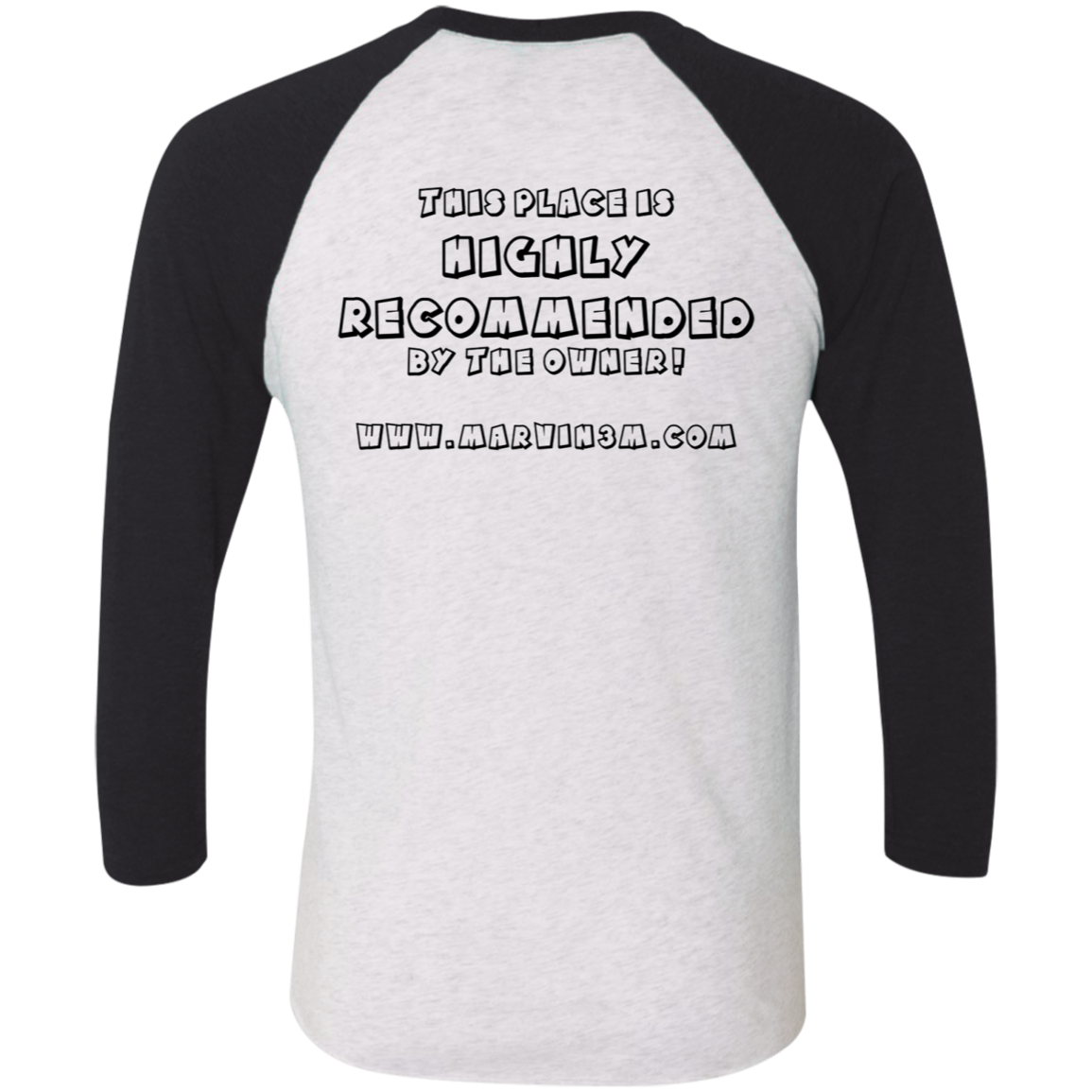 NL6051 Tri-Blend 3/4 Sleeve Raglan T-Shirt