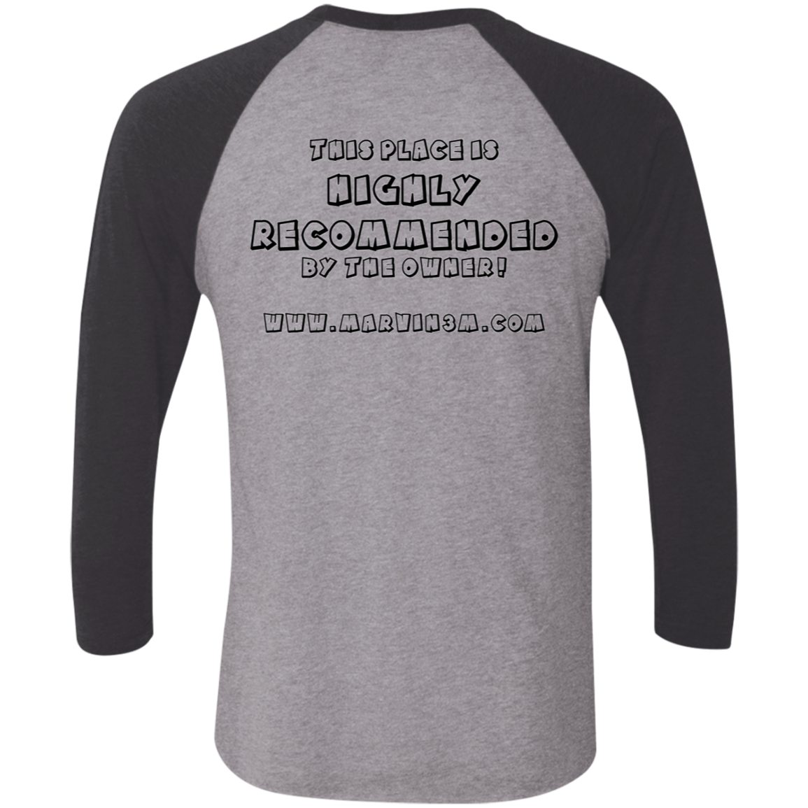 NL6051 Tri-Blend 3/4 Sleeve Raglan T-Shirt