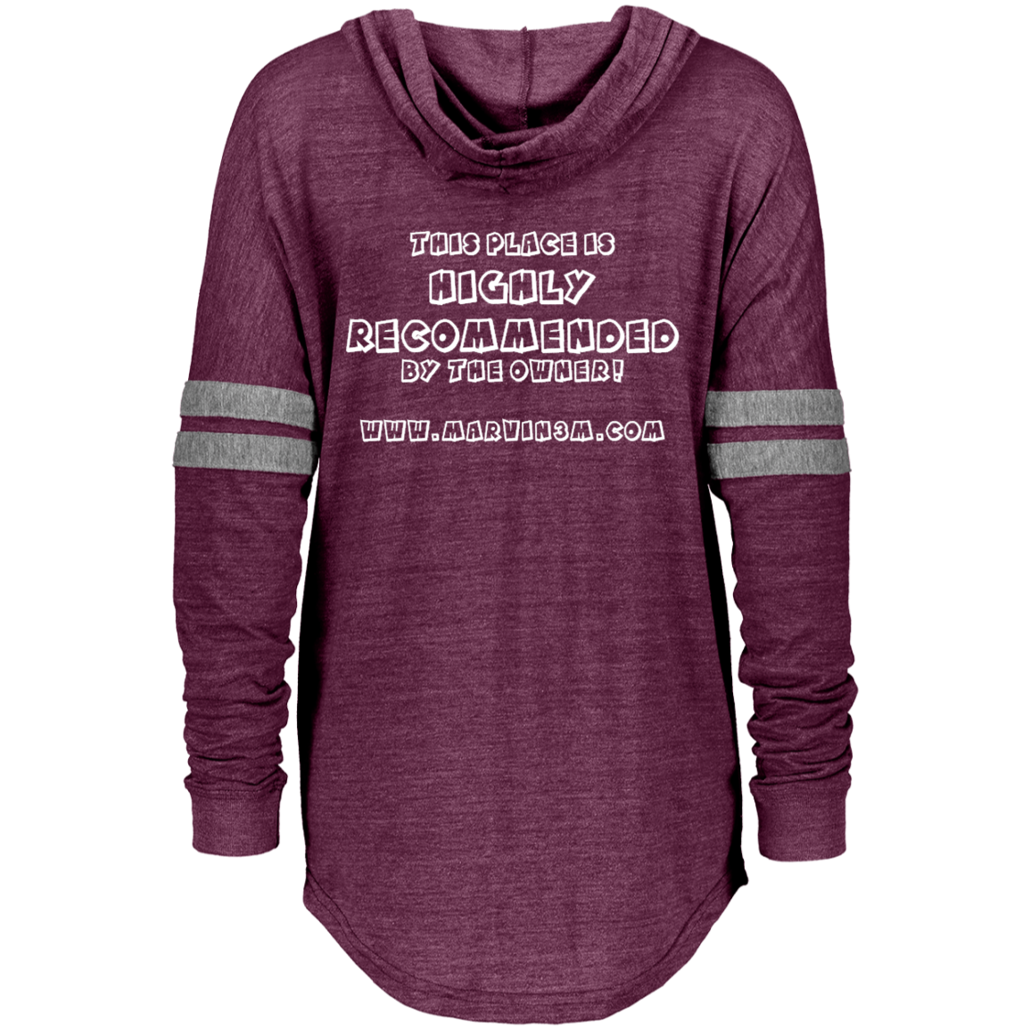 229390 Ladies Hooded Low Key Pullover