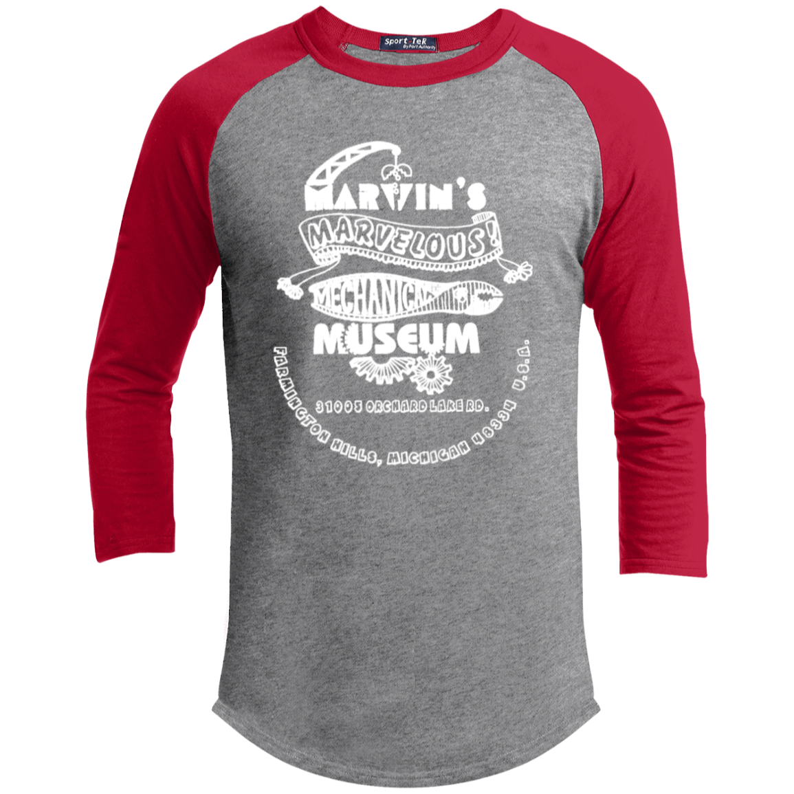 YT200 Youth 3/4 Raglan Sleeve Shirt