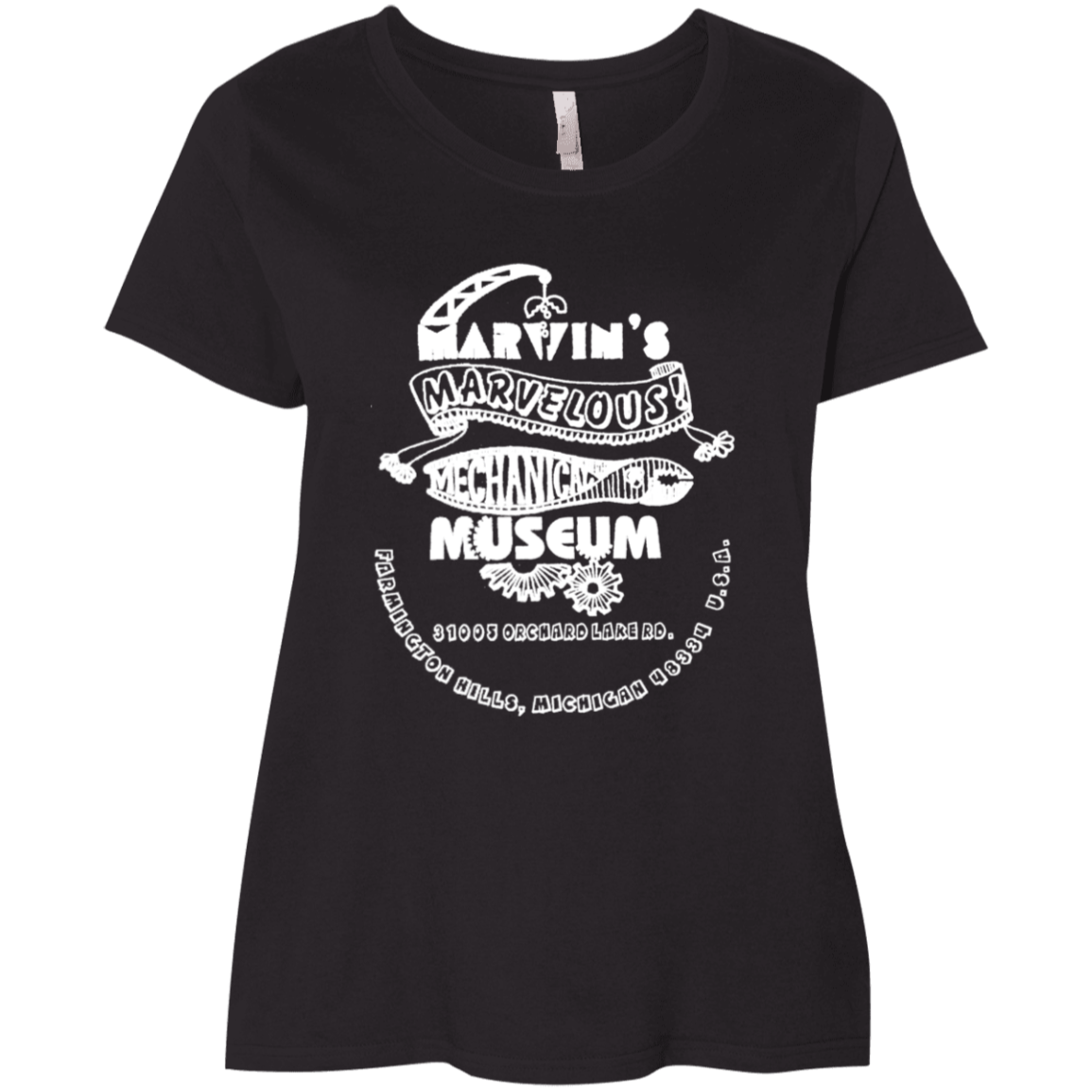 3804 Ladies' Curvy T-Shirt