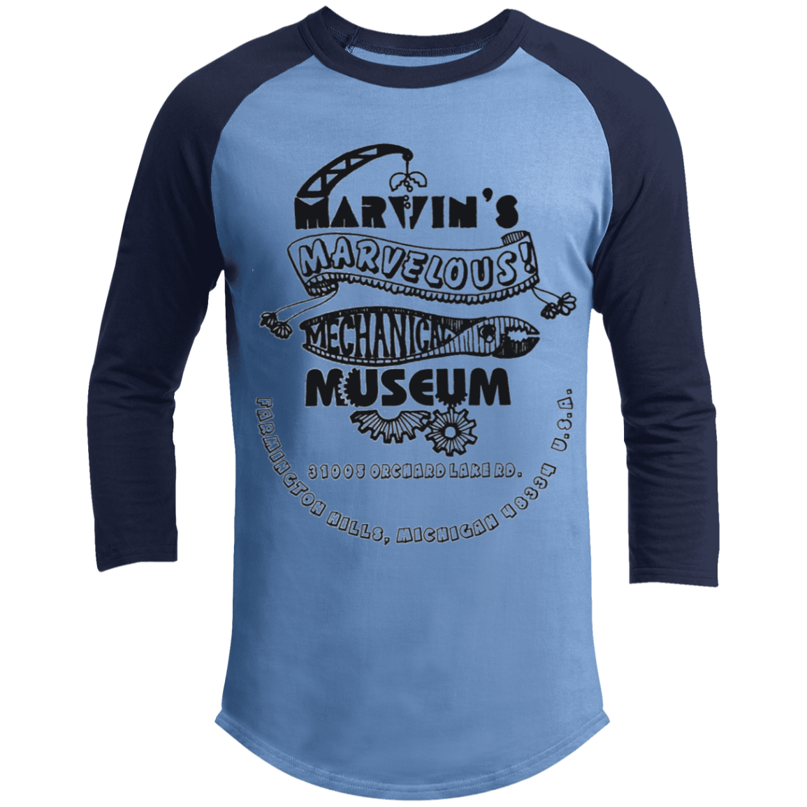 T200 3/4 Raglan Sleeve Shirt