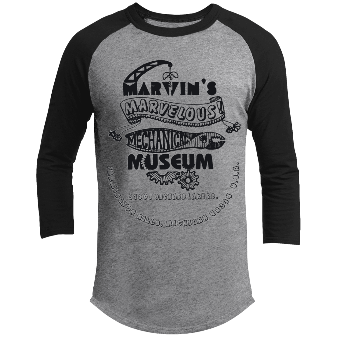T200 3/4 Raglan Sleeve Shirt