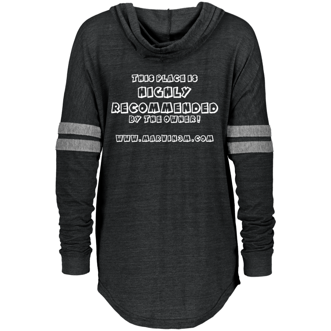229390 Ladies Hooded Low Key Pullover