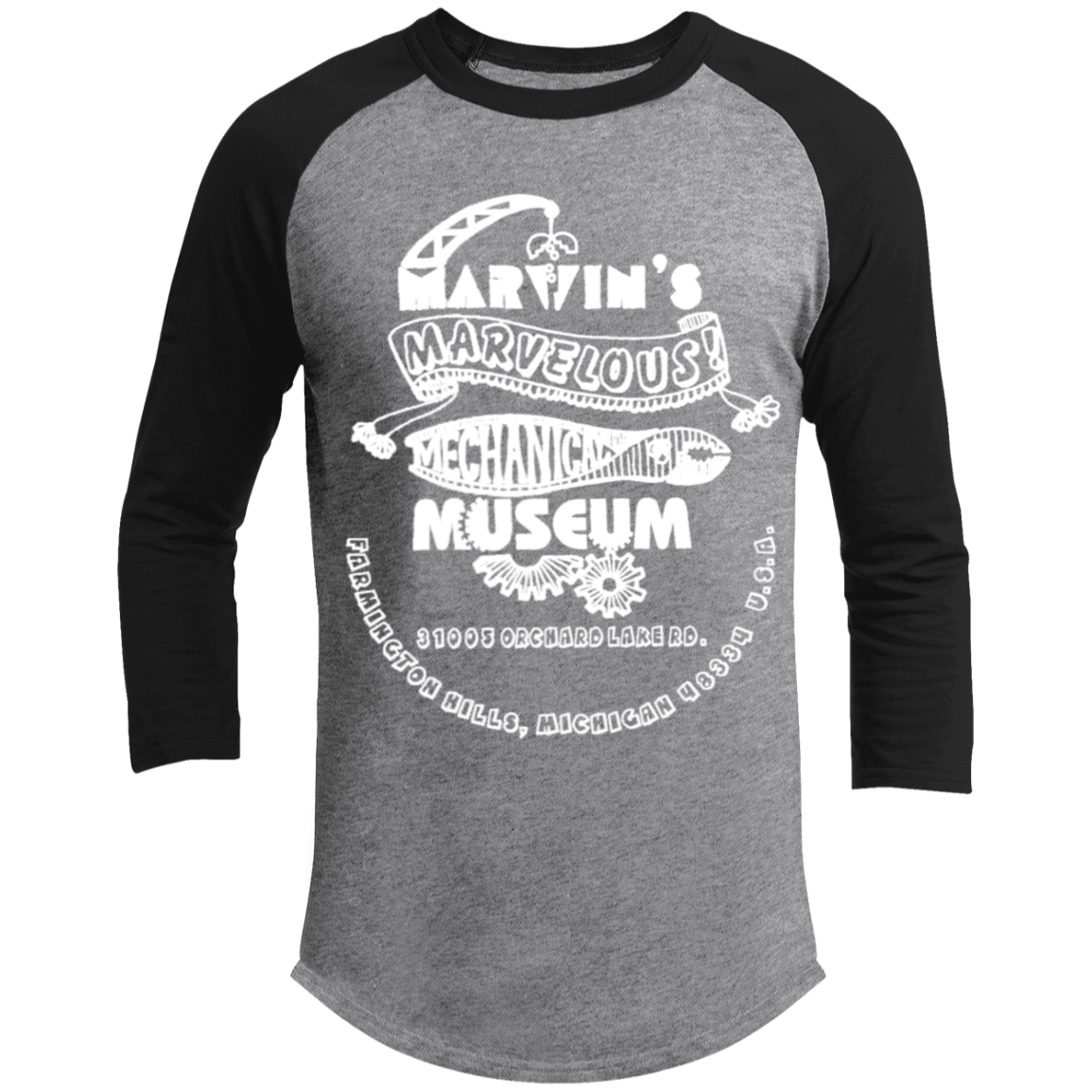 T200 3/4 Raglan Sleeve Shirt