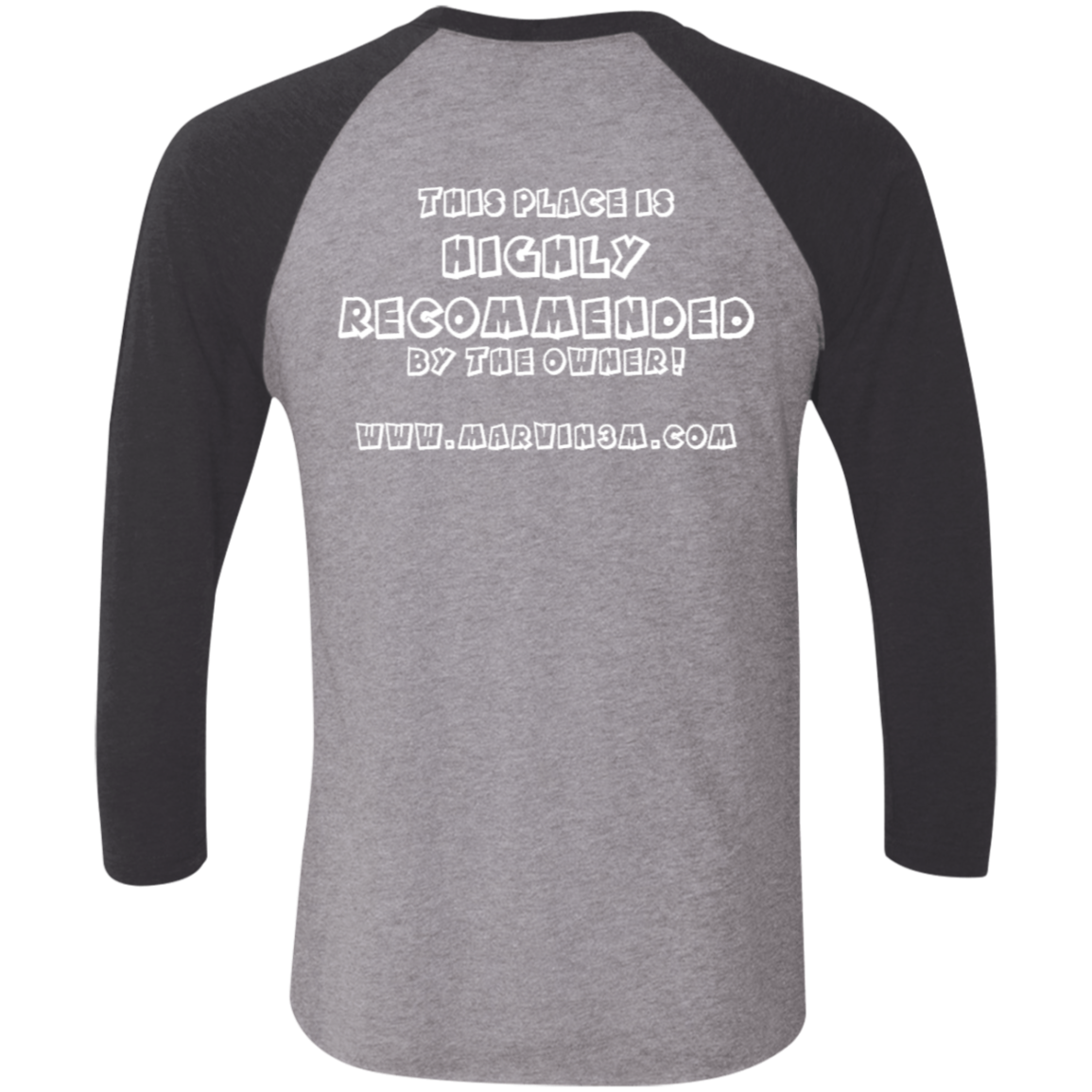 NL6051 Tri-Blend 3/4 Sleeve Raglan T-Shirt