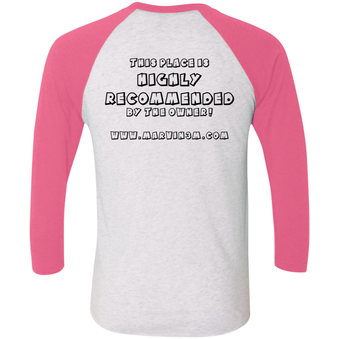 NL6051 Tri-Blend 3/4 Sleeve Raglan T-Shirt
