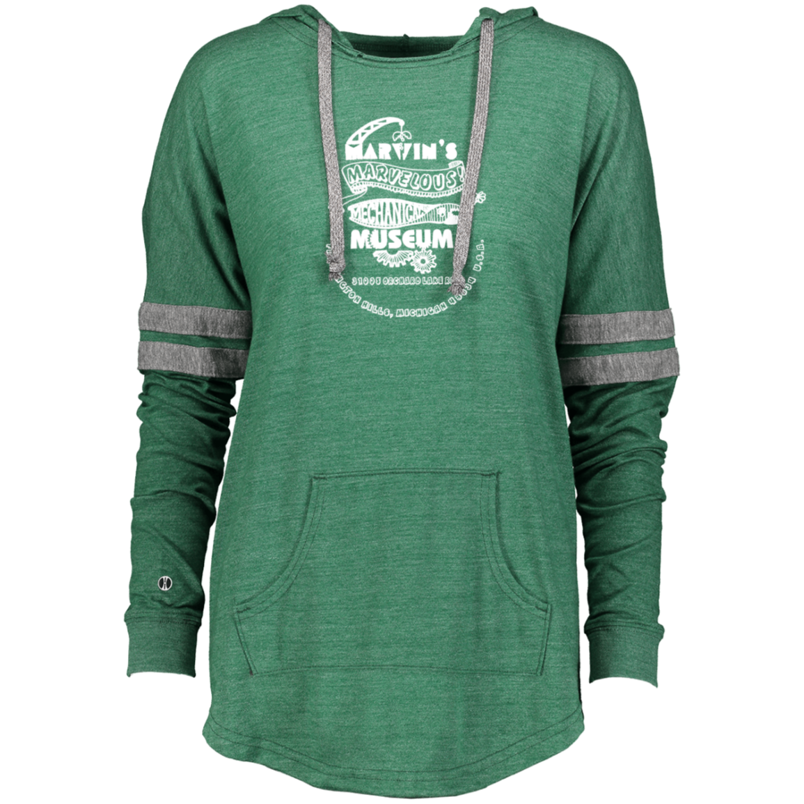 229390 Ladies Hooded Low Key Pullover