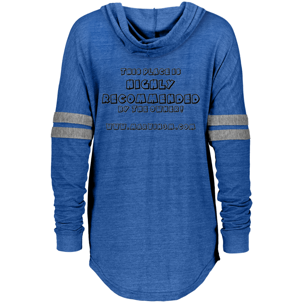 229390 Ladies Hooded Low Key Pullover