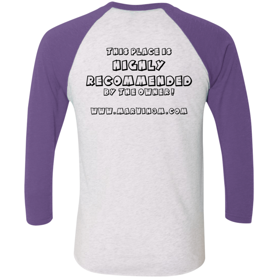 NL6051 Tri-Blend 3/4 Sleeve Raglan T-Shirt