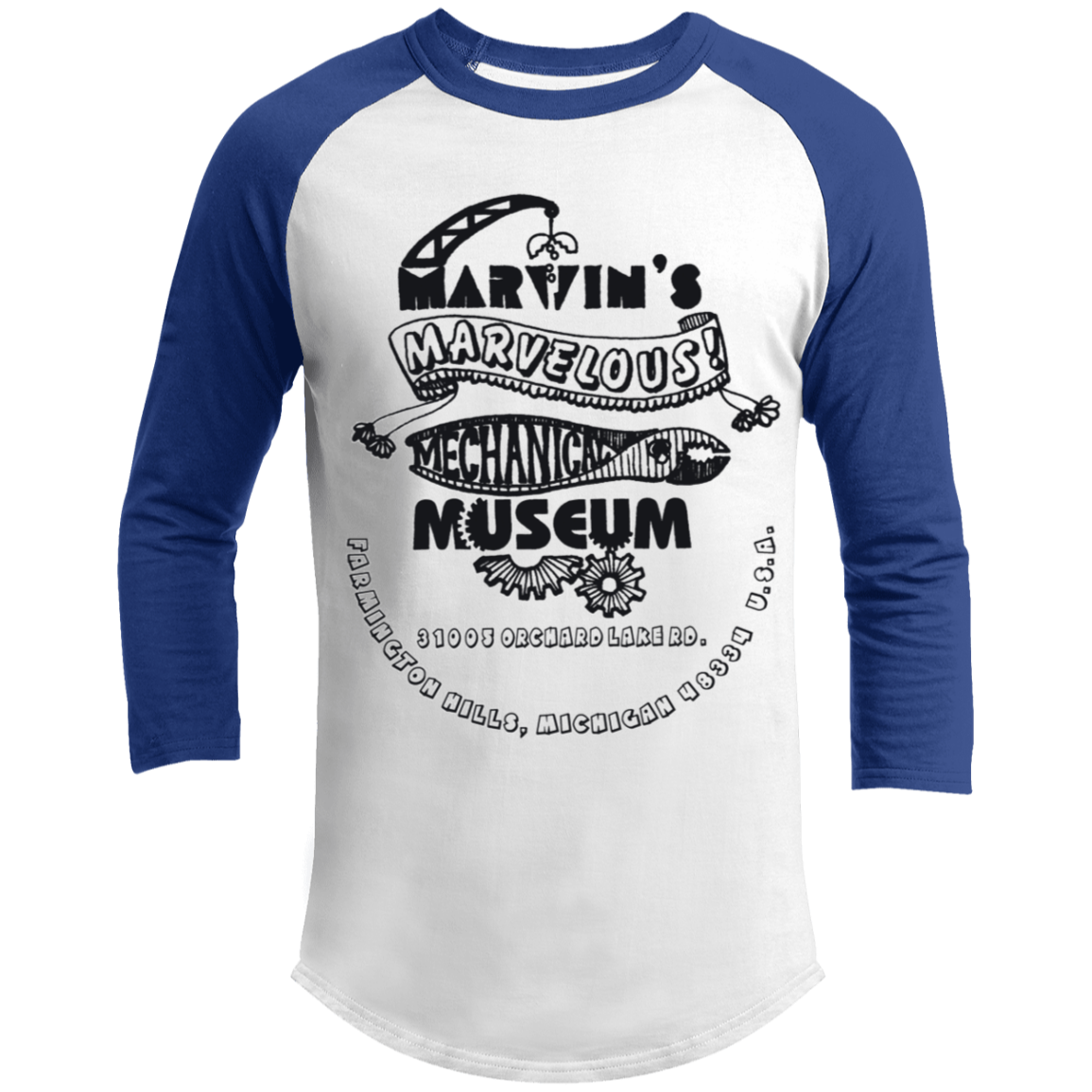 T200 3/4 Raglan Sleeve Shirt