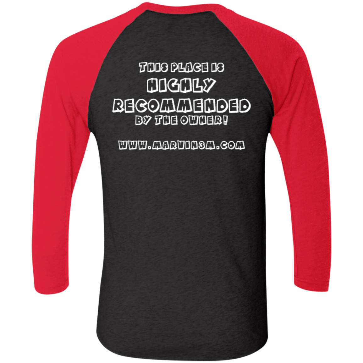 NL6051 Tri-Blend 3/4 Sleeve Raglan T-Shirt