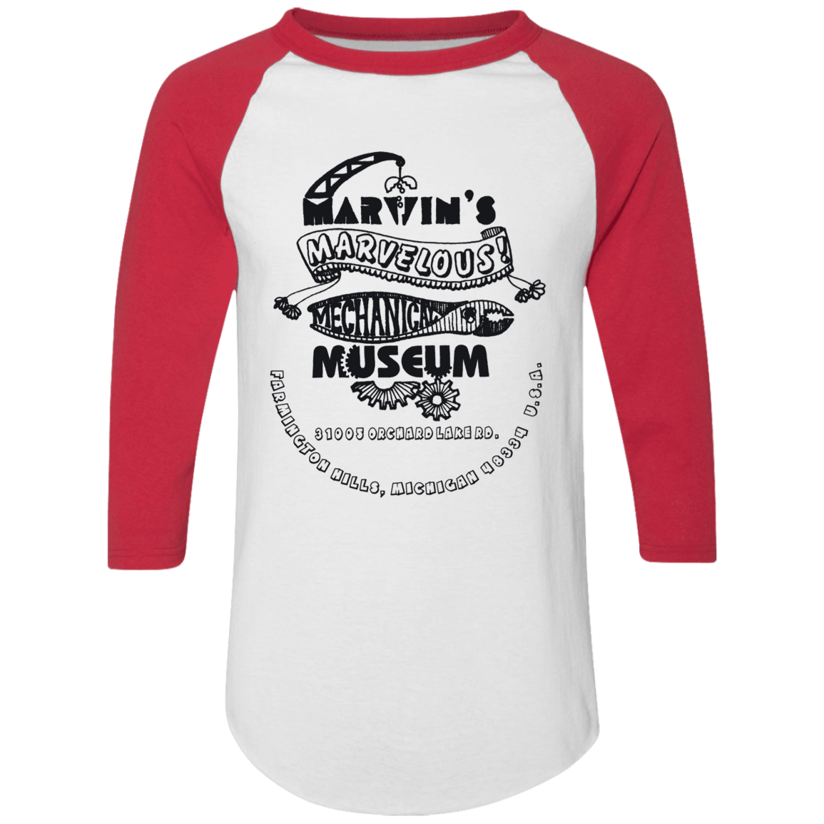 4420 Colorblock Raglan Jersey