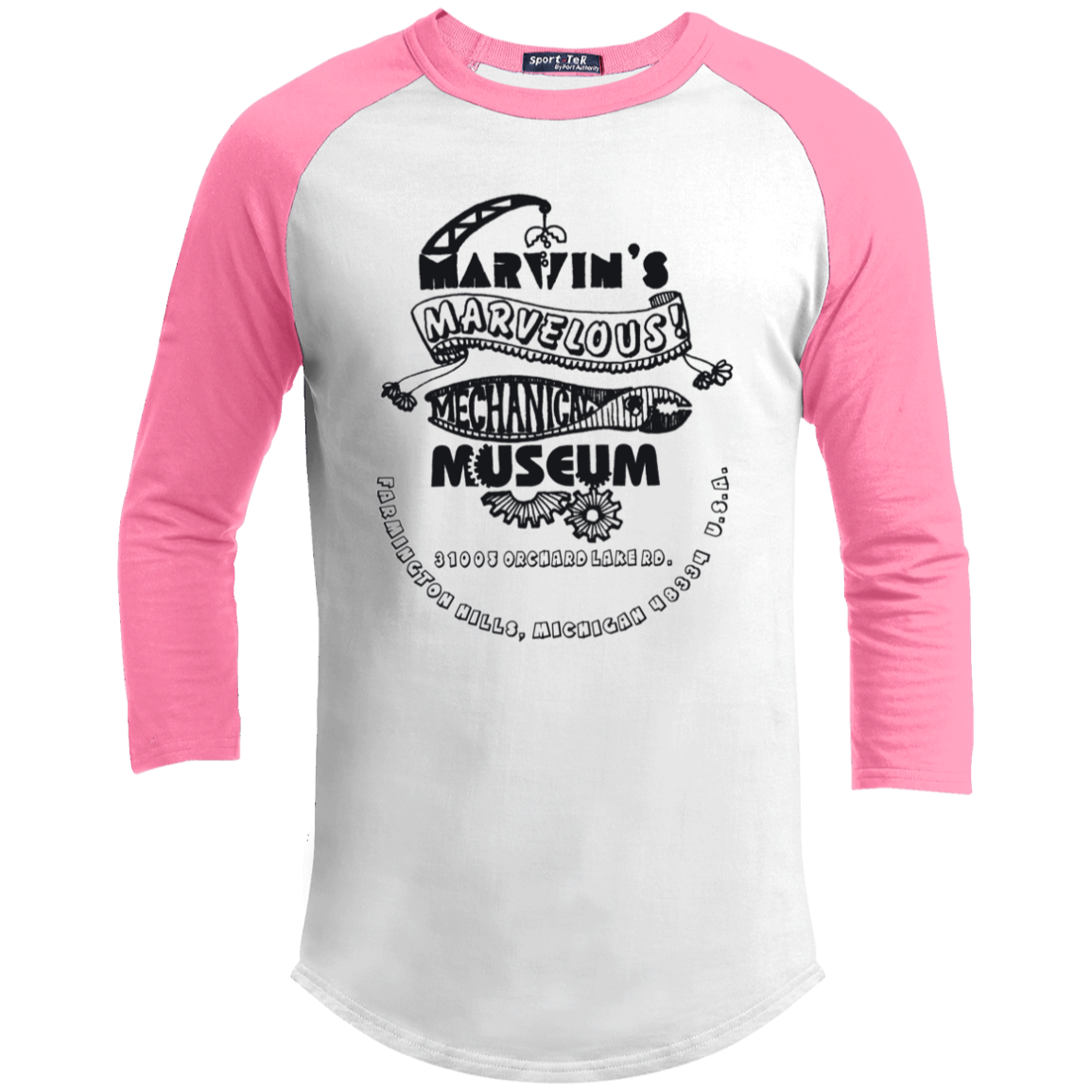 YT200 Youth 3/4 Raglan Sleeve Shirt