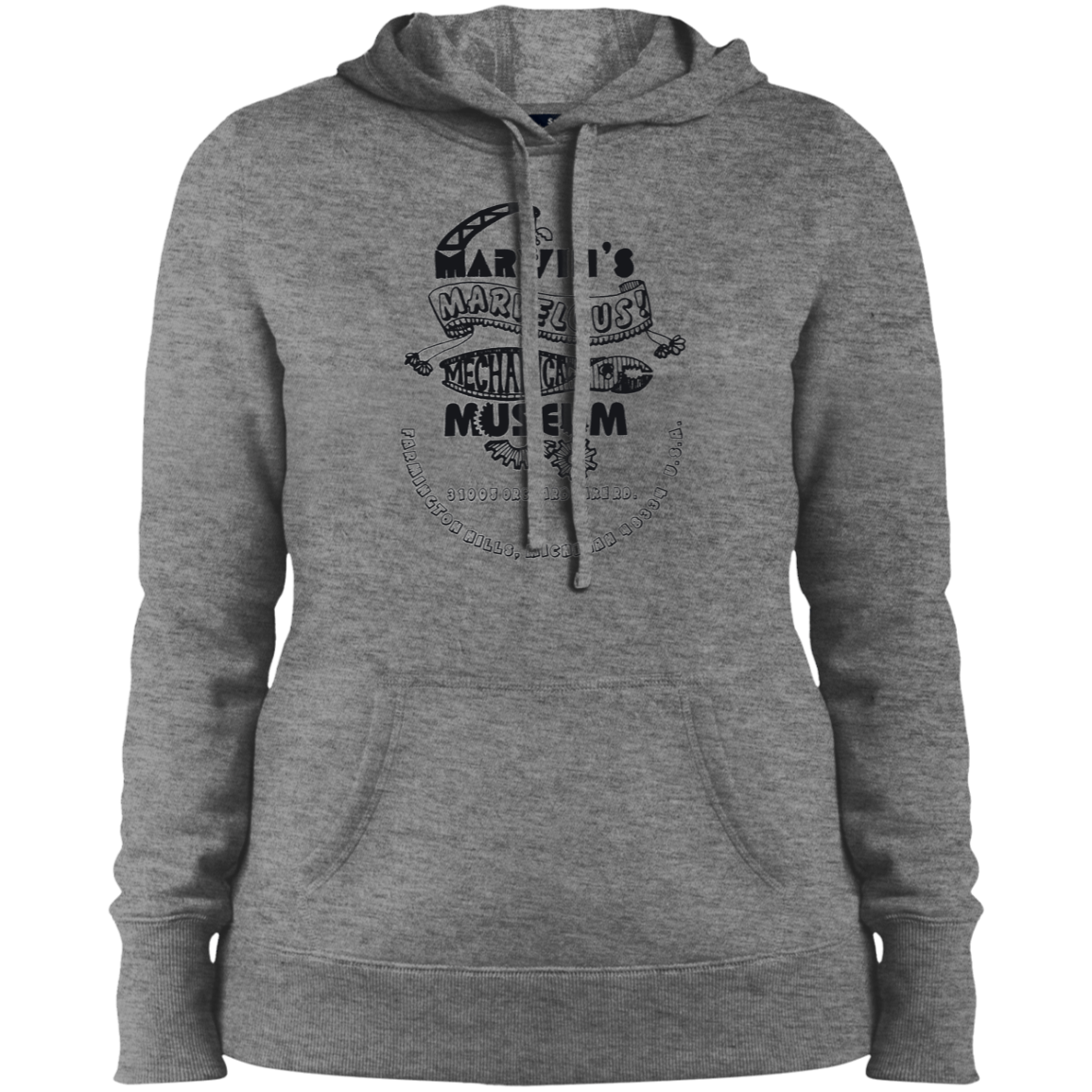 LST254 Ladies' Pullover Hooded Sweatshirt