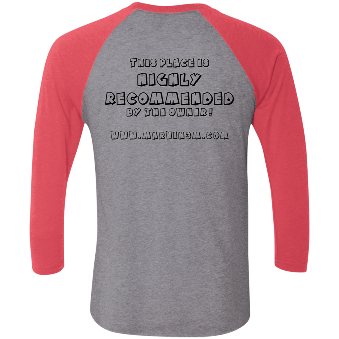 NL6051 Tri-Blend 3/4 Sleeve Raglan T-Shirt