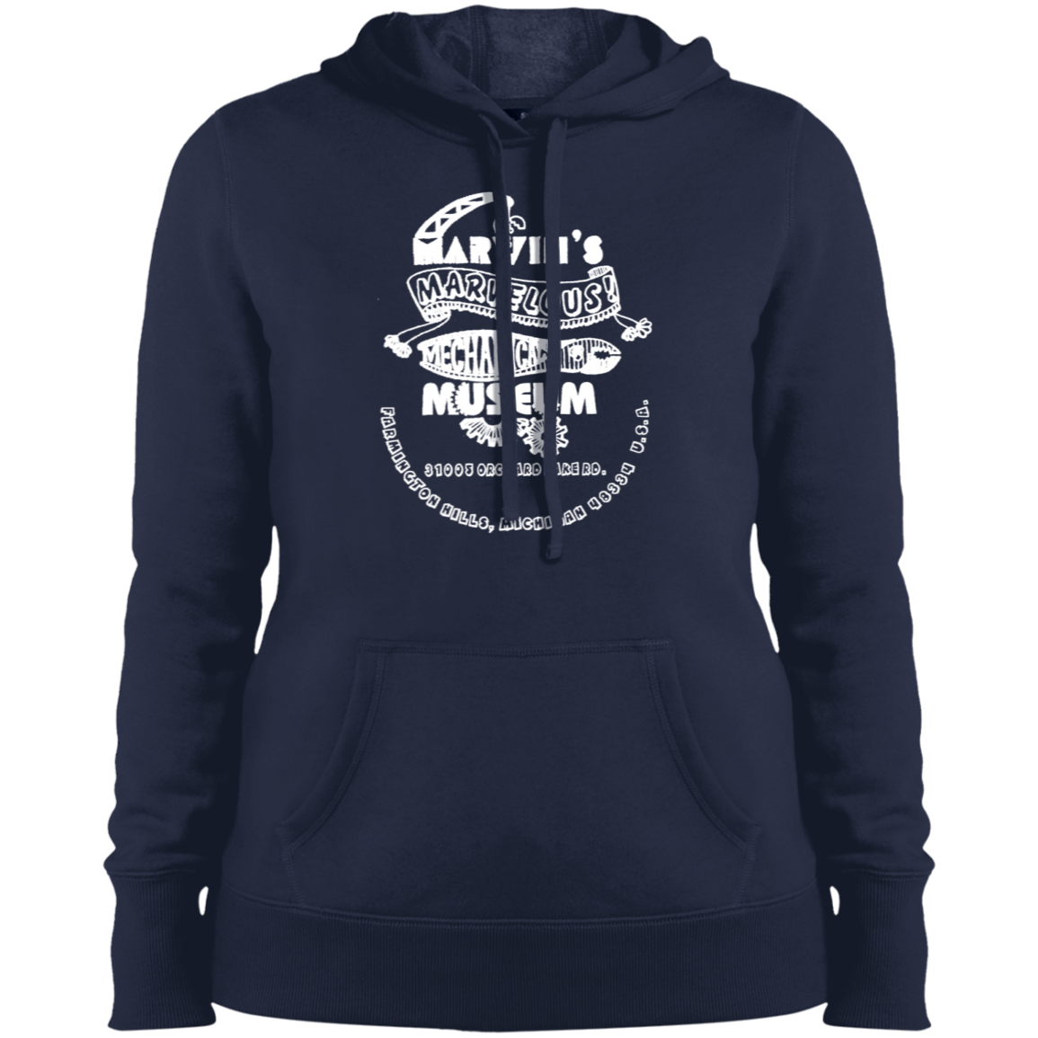 LST254 Ladies' Pullover Hooded Sweatshirt