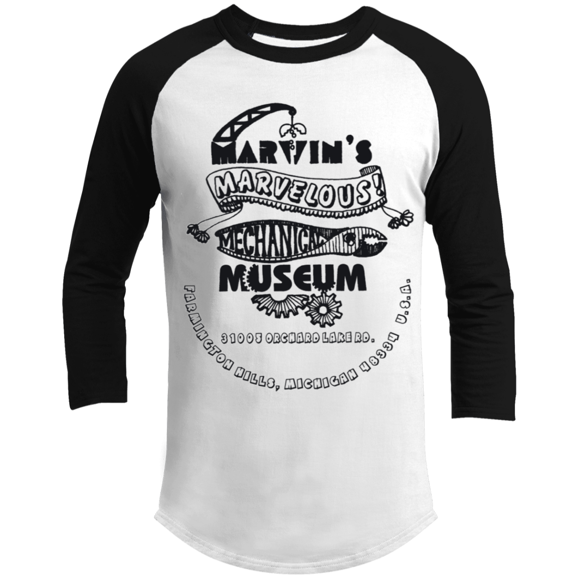 T200 3/4 Raglan Sleeve Shirt