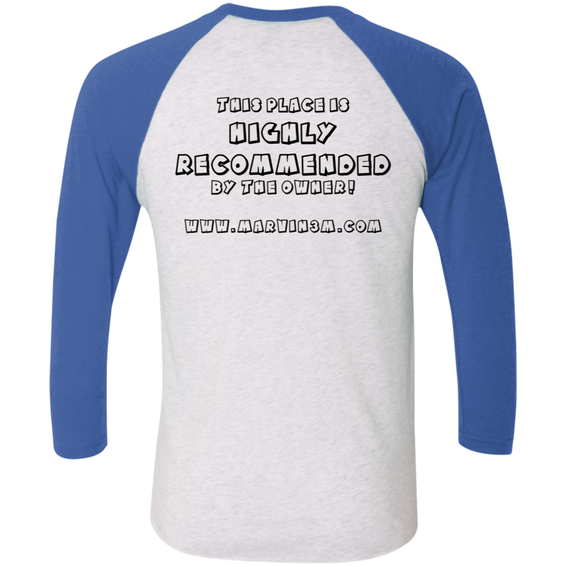 NL6051 Tri-Blend 3/4 Sleeve Raglan T-Shirt