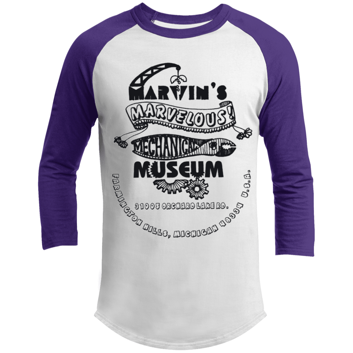 T200 3/4 Raglan Sleeve Shirt