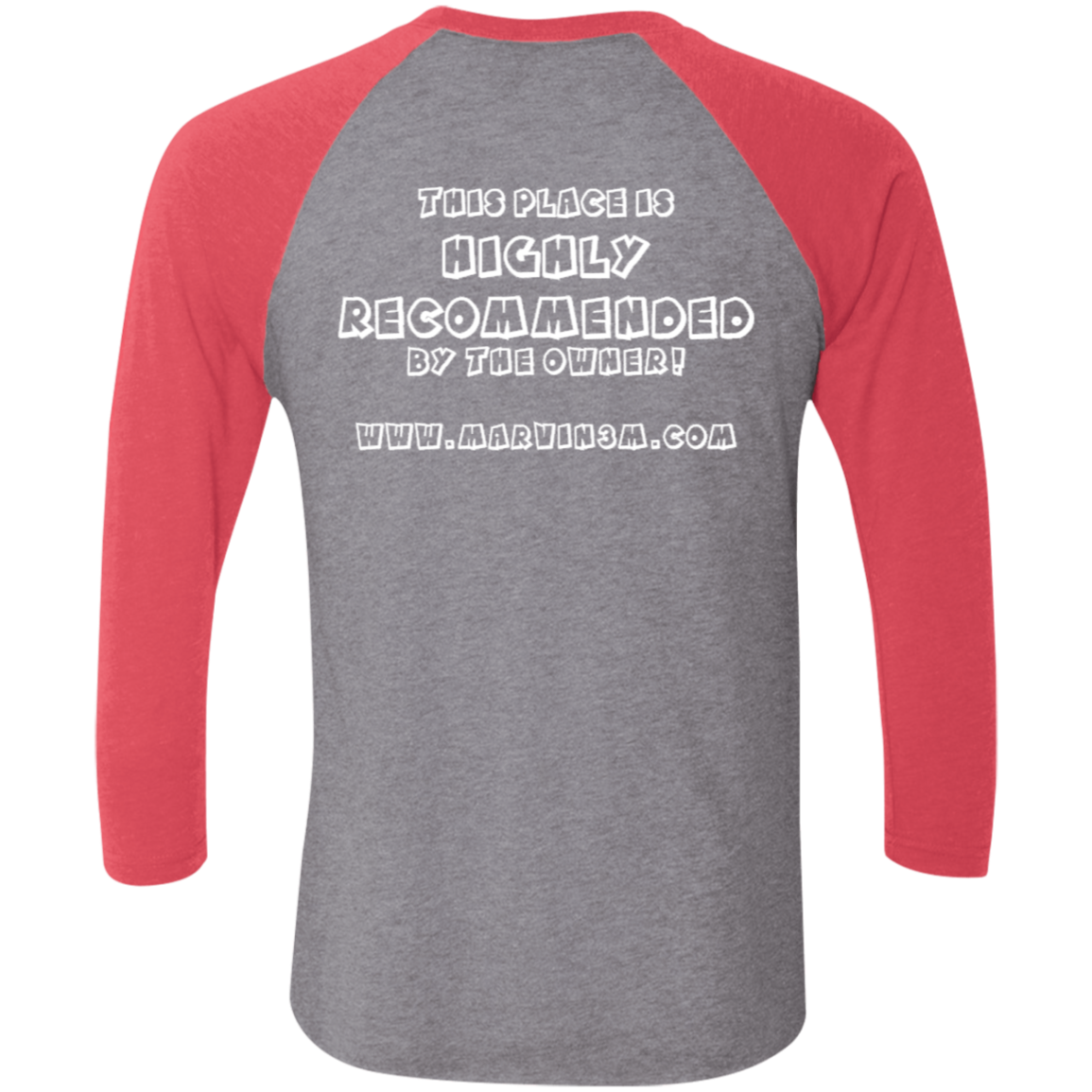 NL6051 Tri-Blend 3/4 Sleeve Raglan T-Shirt