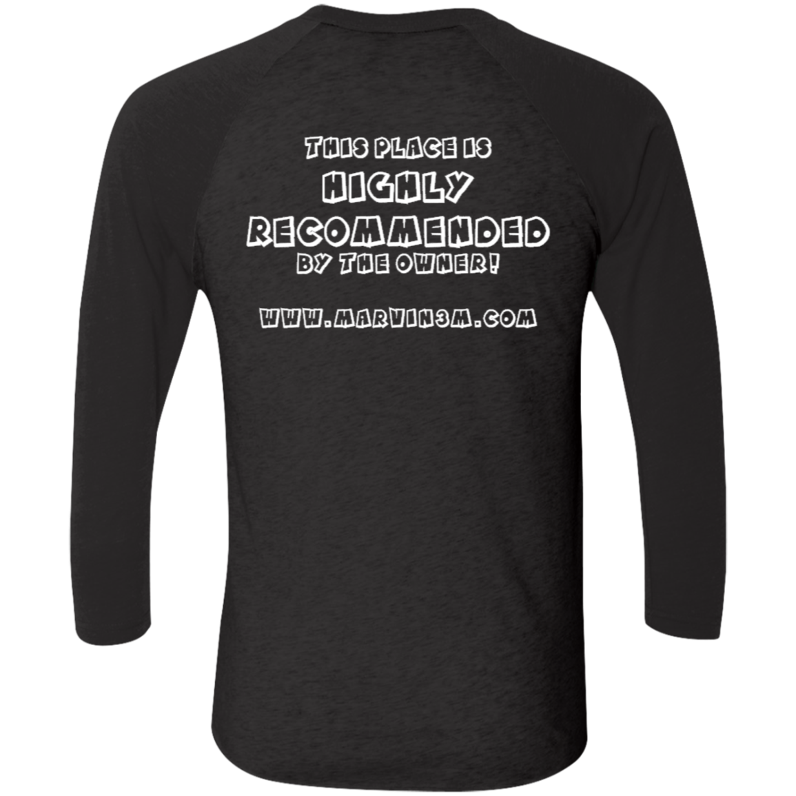 NL6051 Tri-Blend 3/4 Sleeve Raglan T-Shirt