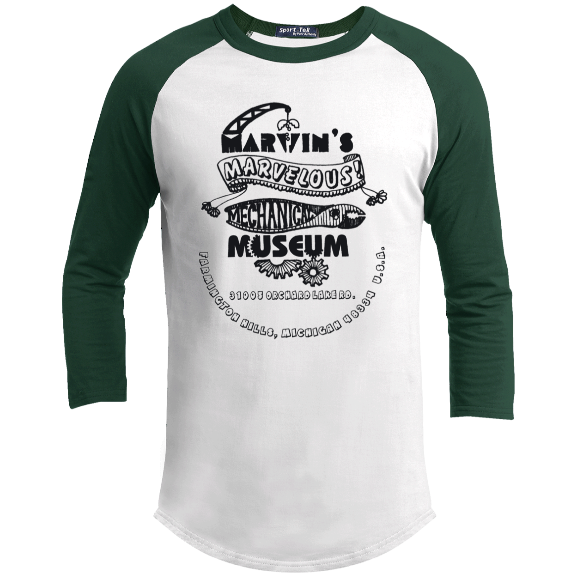 YT200 Youth 3/4 Raglan Sleeve Shirt
