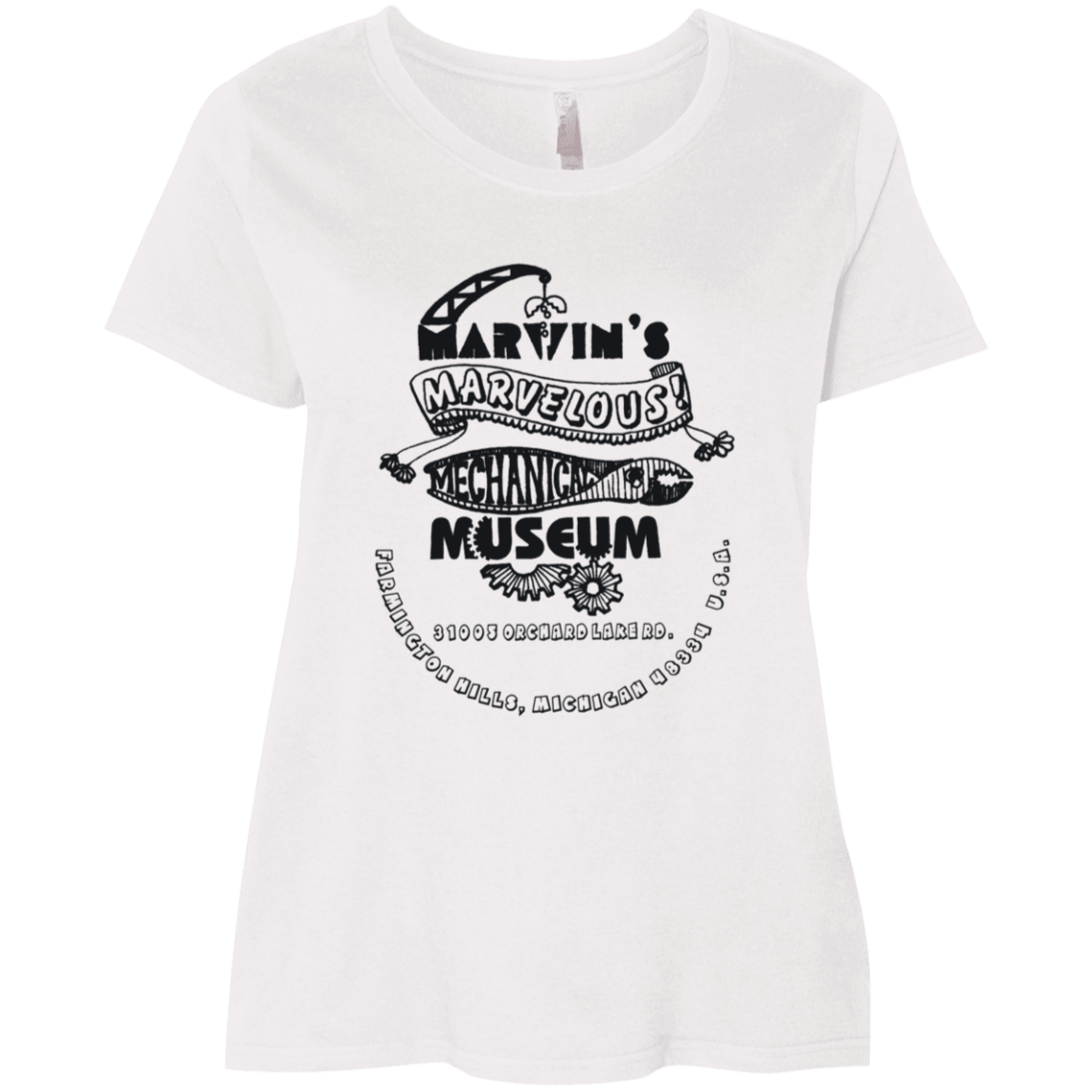 3804 Ladies' Curvy T-Shirt