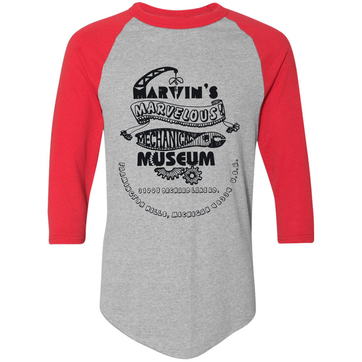 4420 Colorblock Raglan Jersey