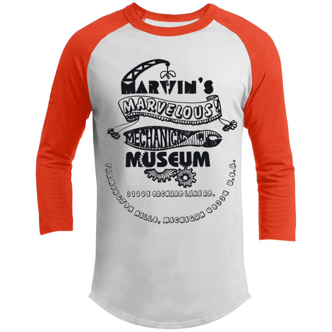 T200 3/4 Raglan Sleeve Shirt