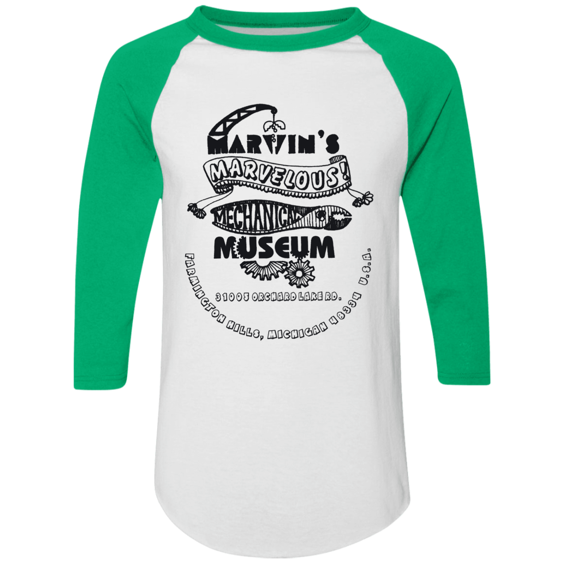 4420 Colorblock Raglan Jersey