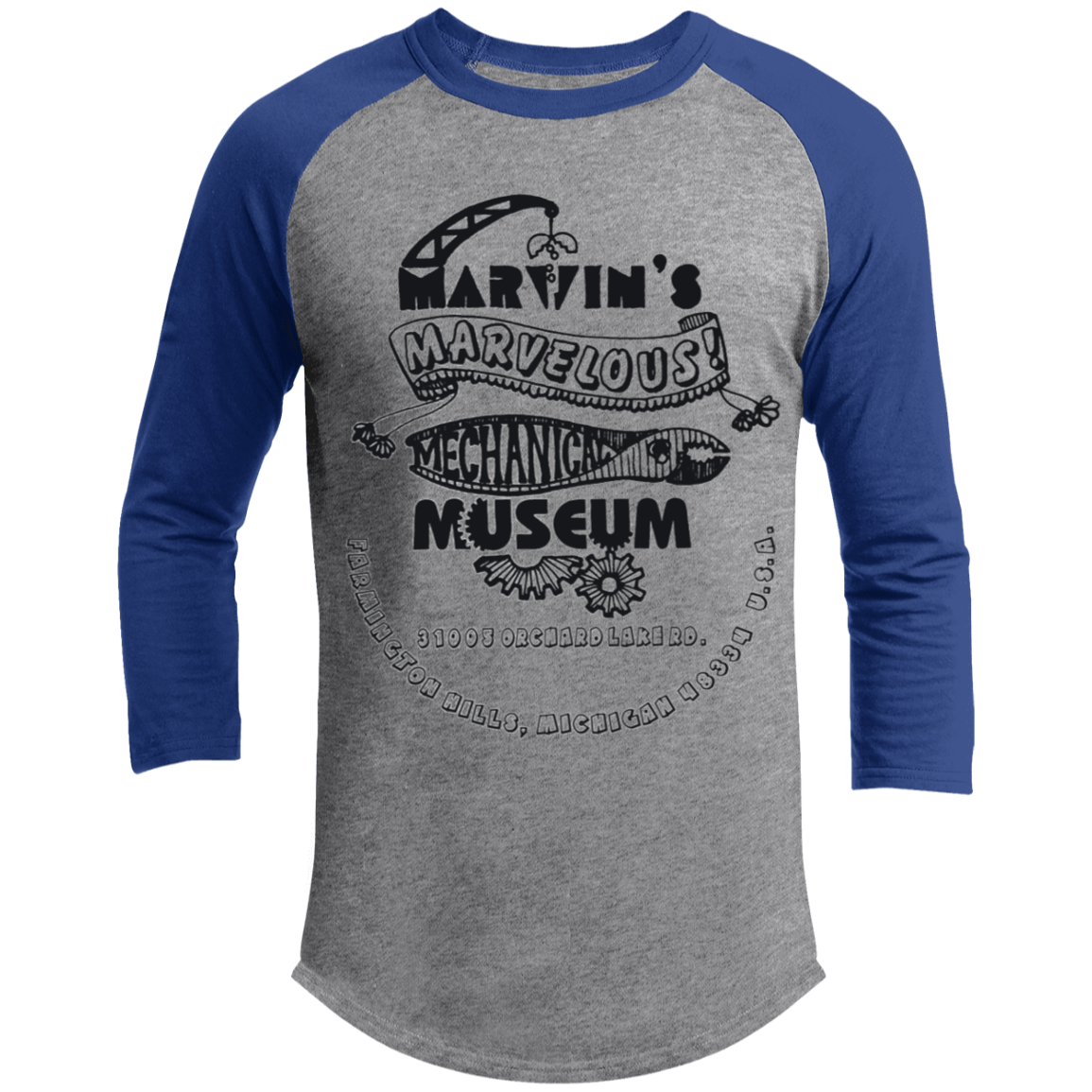 T200 3/4 Raglan Sleeve Shirt