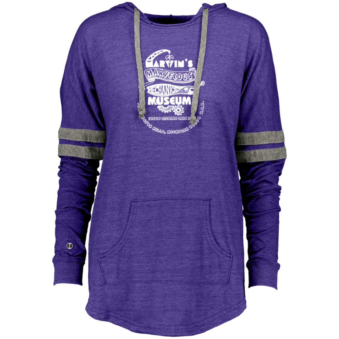 229390 Ladies Hooded Low Key Pullover