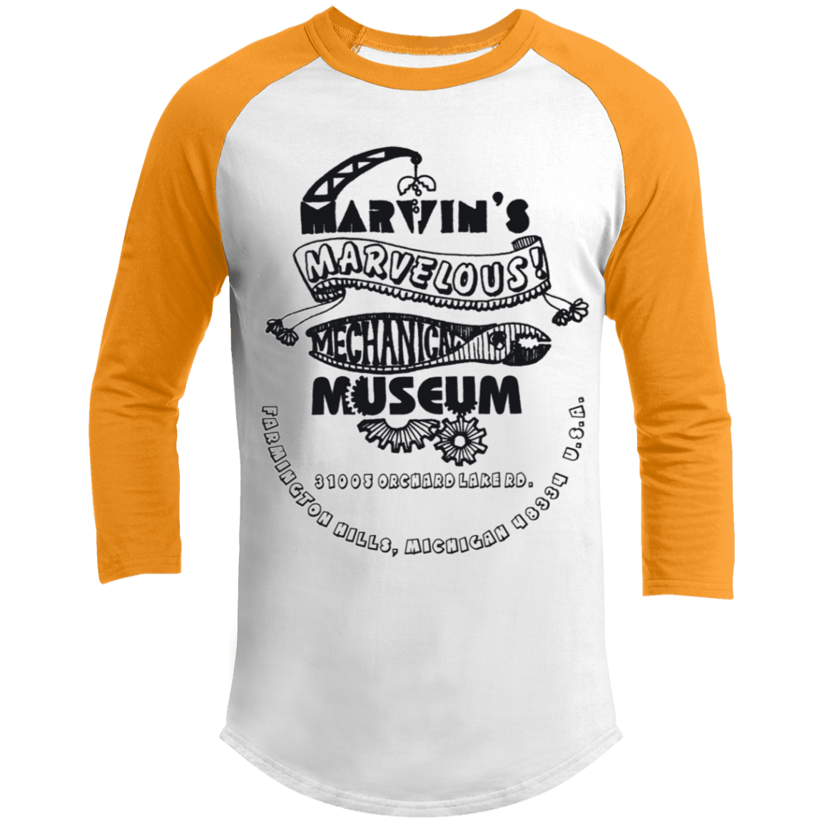 T200 3/4 Raglan Sleeve Shirt