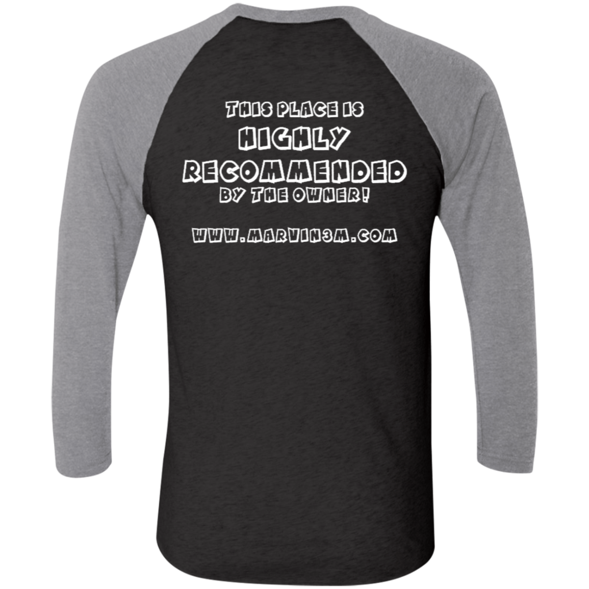 NL6051 Tri-Blend 3/4 Sleeve Raglan T-Shirt