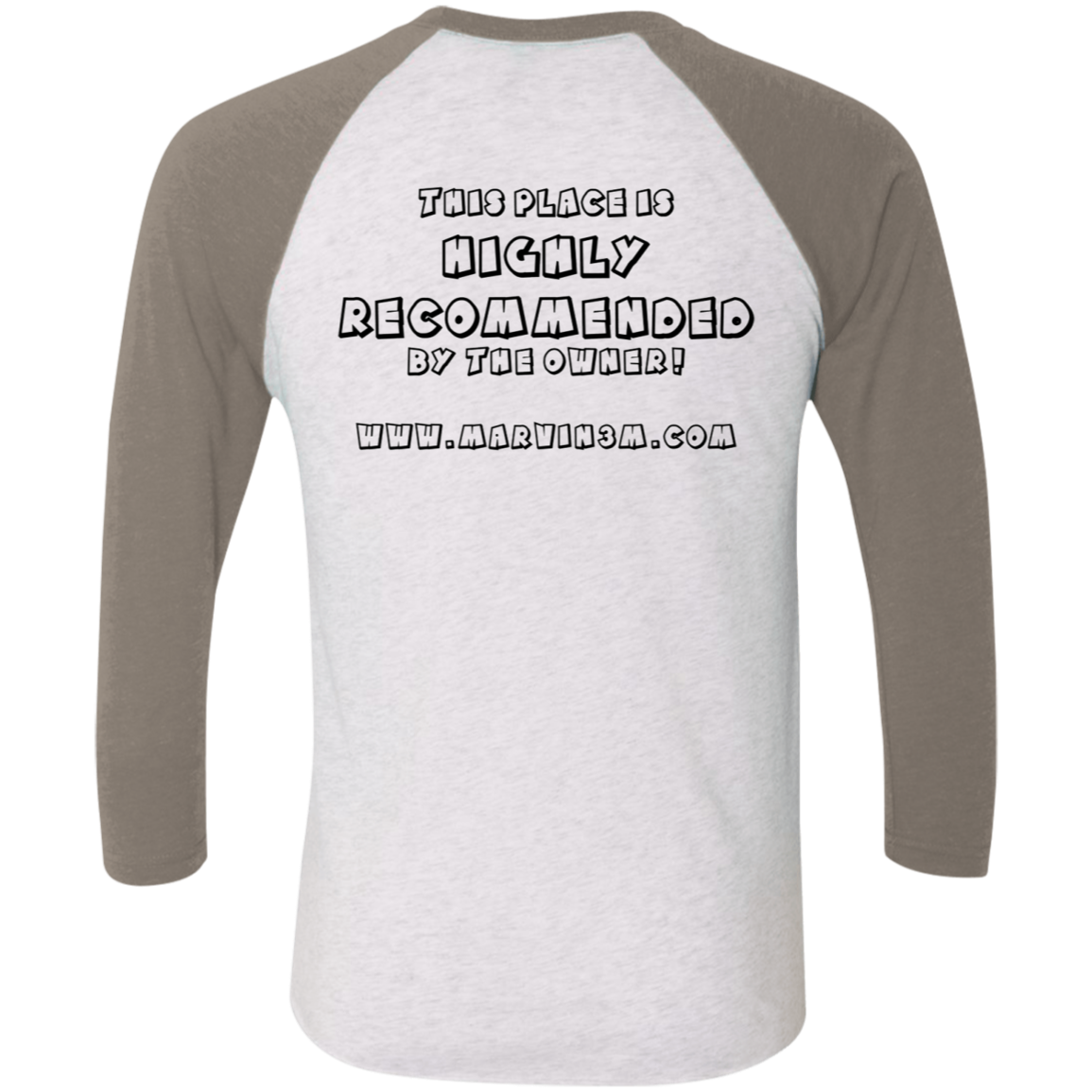 NL6051 Tri-Blend 3/4 Sleeve Raglan T-Shirt