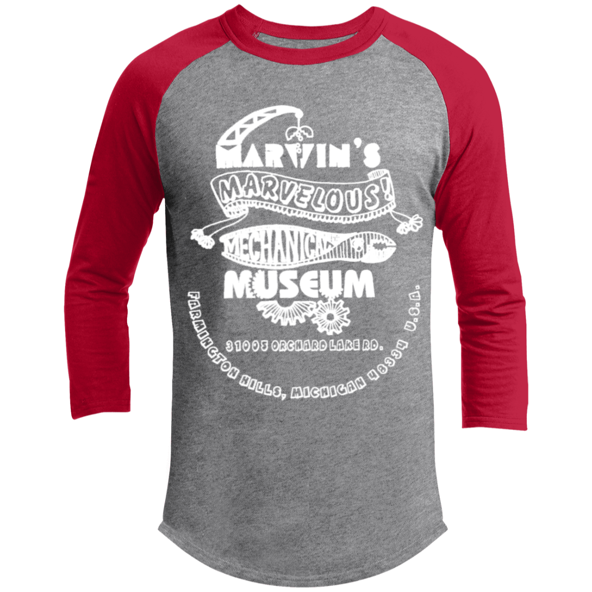 T200 3/4 Raglan Sleeve Shirt