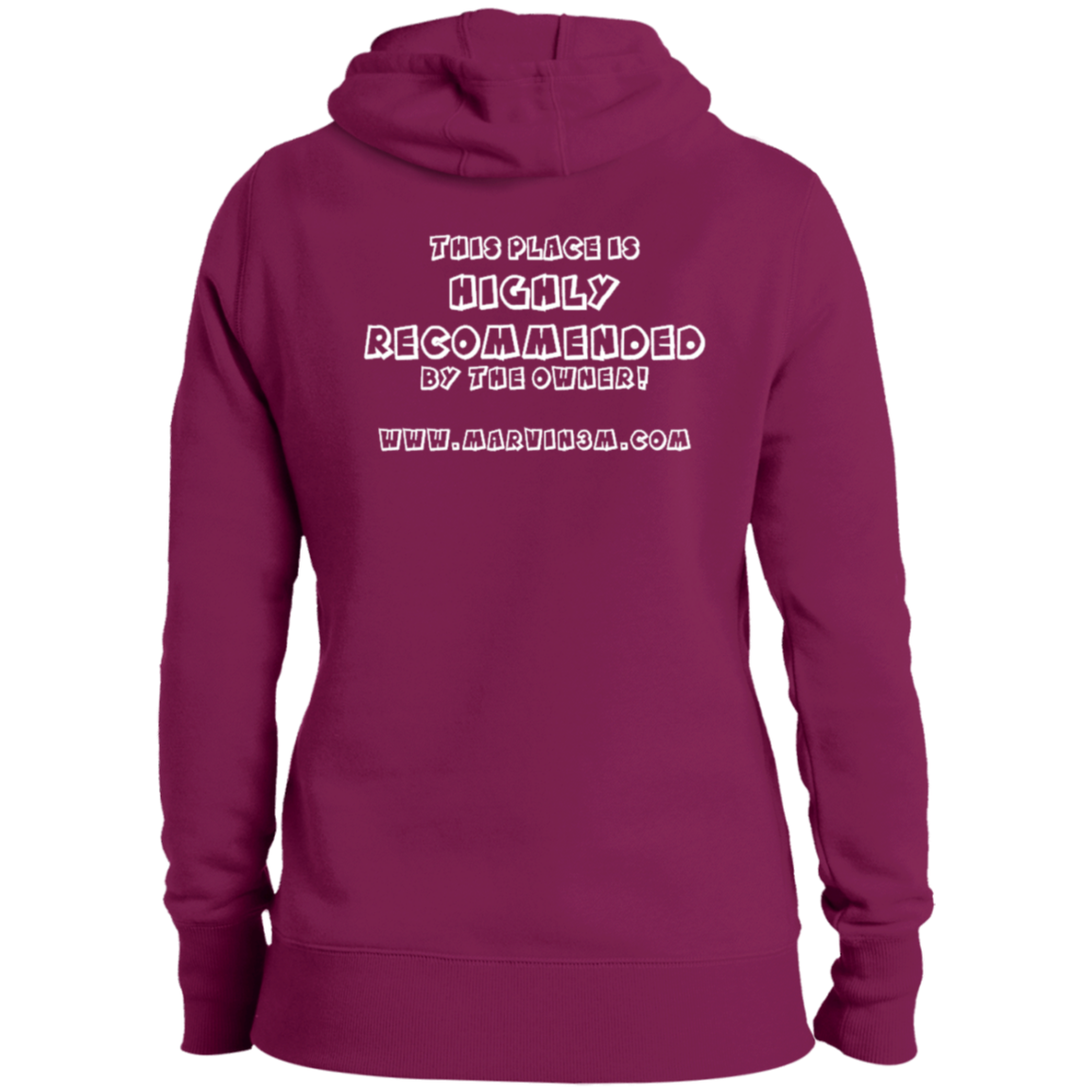 LST254 Ladies' Pullover Hooded Sweatshirt