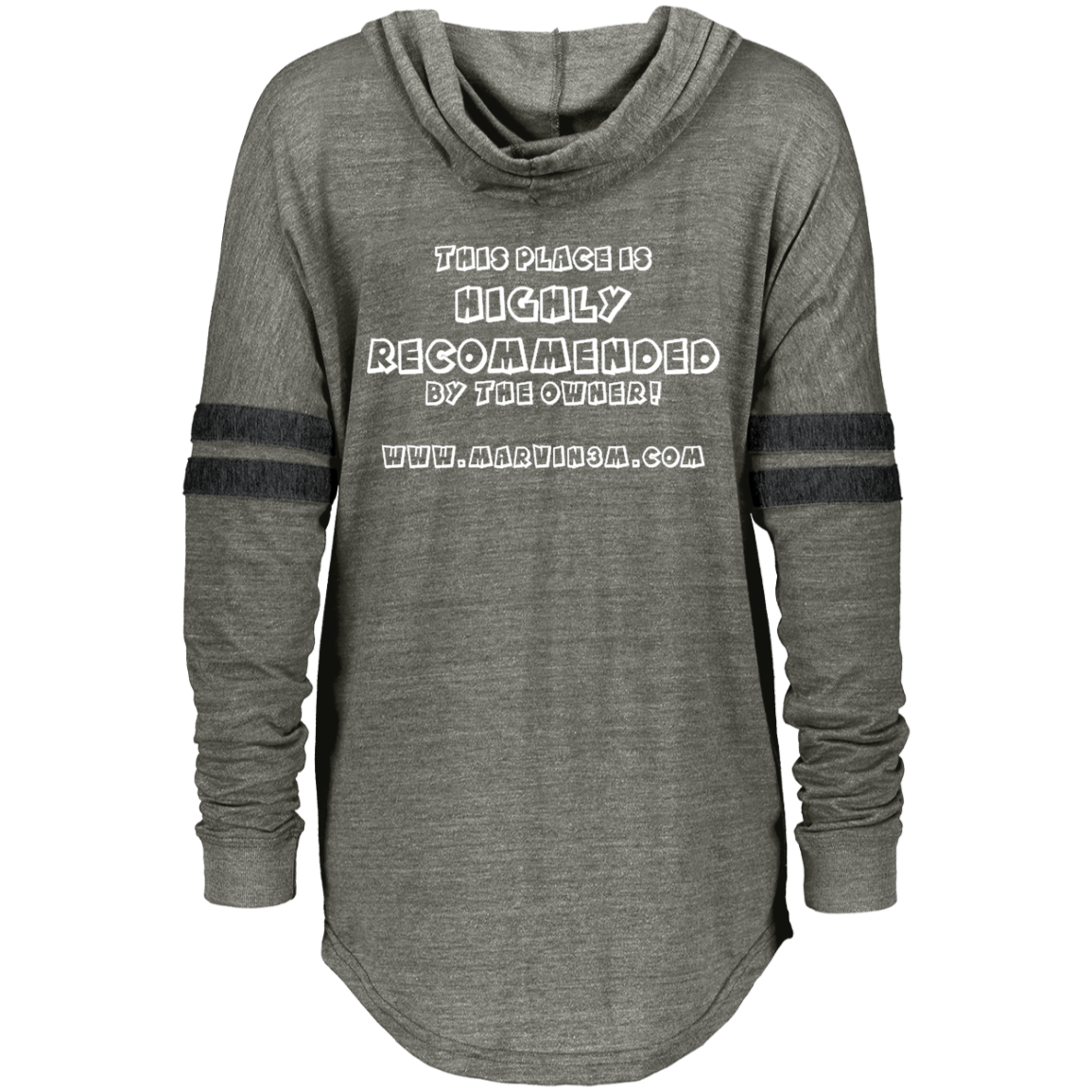 229390 Ladies Hooded Low Key Pullover