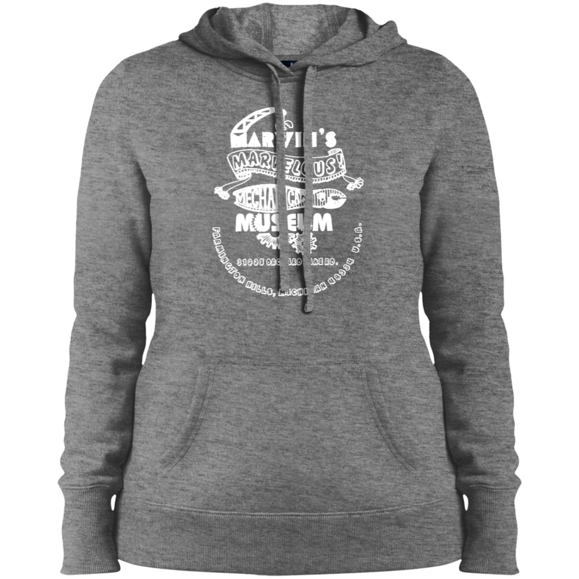 LST254 Ladies' Pullover Hooded Sweatshirt