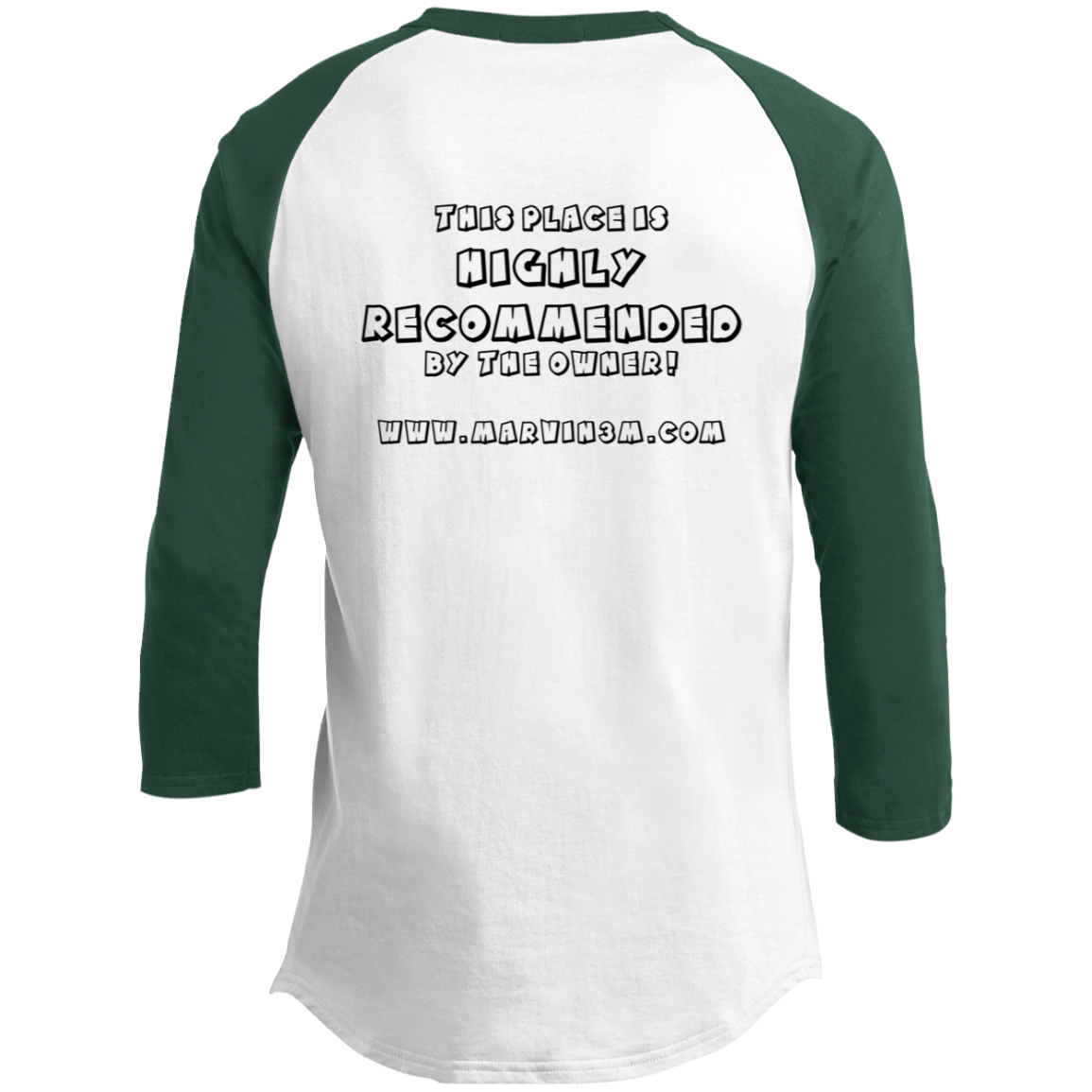 YT200 Youth 3/4 Raglan Sleeve Shirt