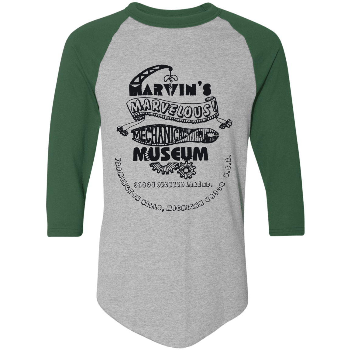 4420 Colorblock Raglan Jersey