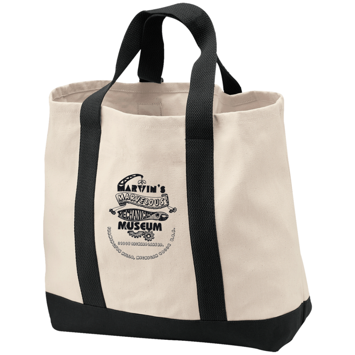 B400 2-Tone Shopping Tote